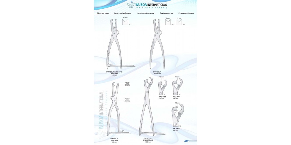 Bone Holding Forceps